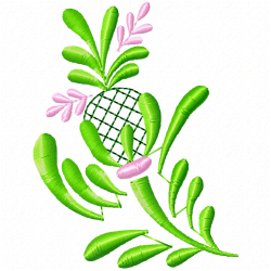 Flowers Embroidery Design 4